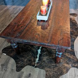 Solid Wood Coffee Table 
