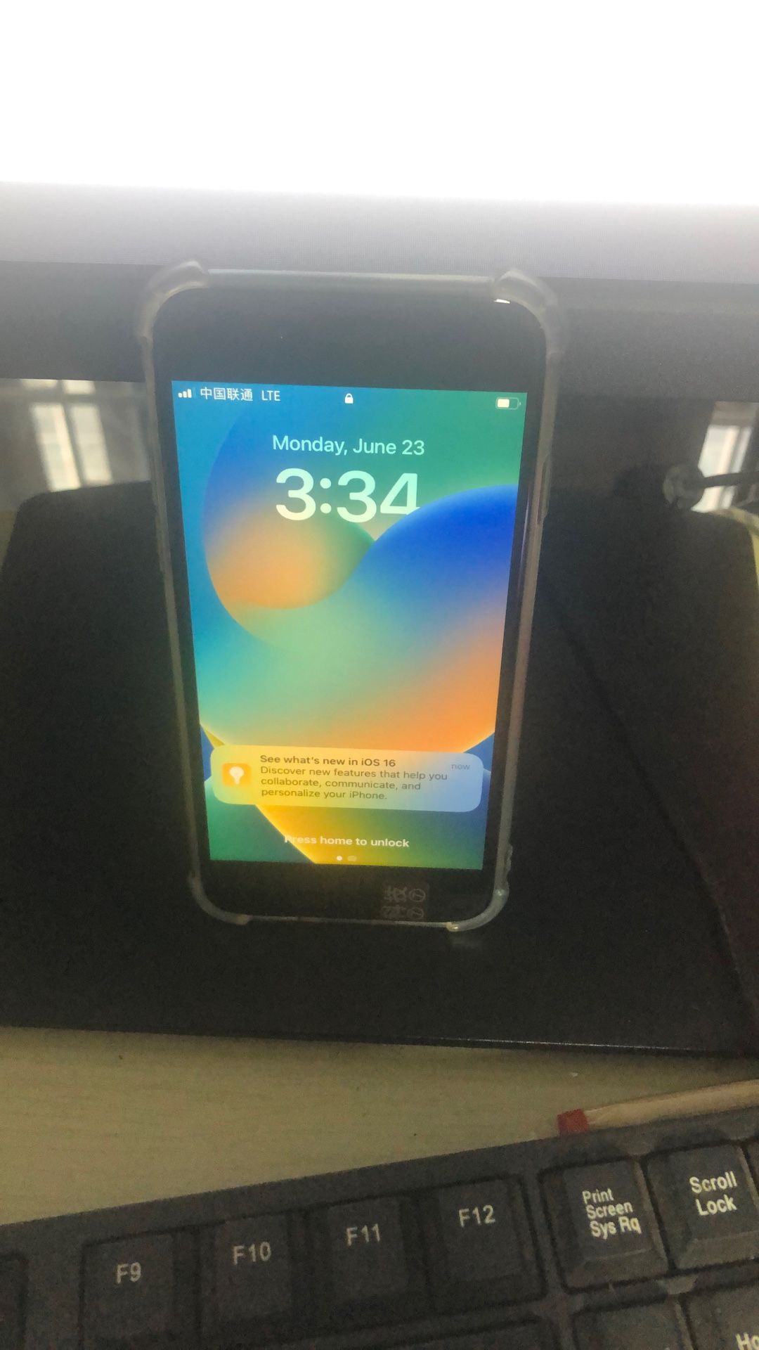 Black for iphone 8 with mobile phone box