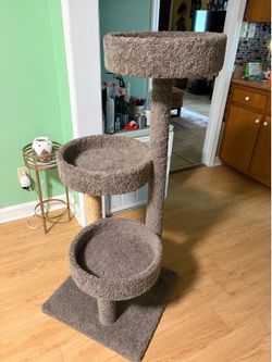 50” Cat Tree (Heavy Duty, 3 Large Perches)