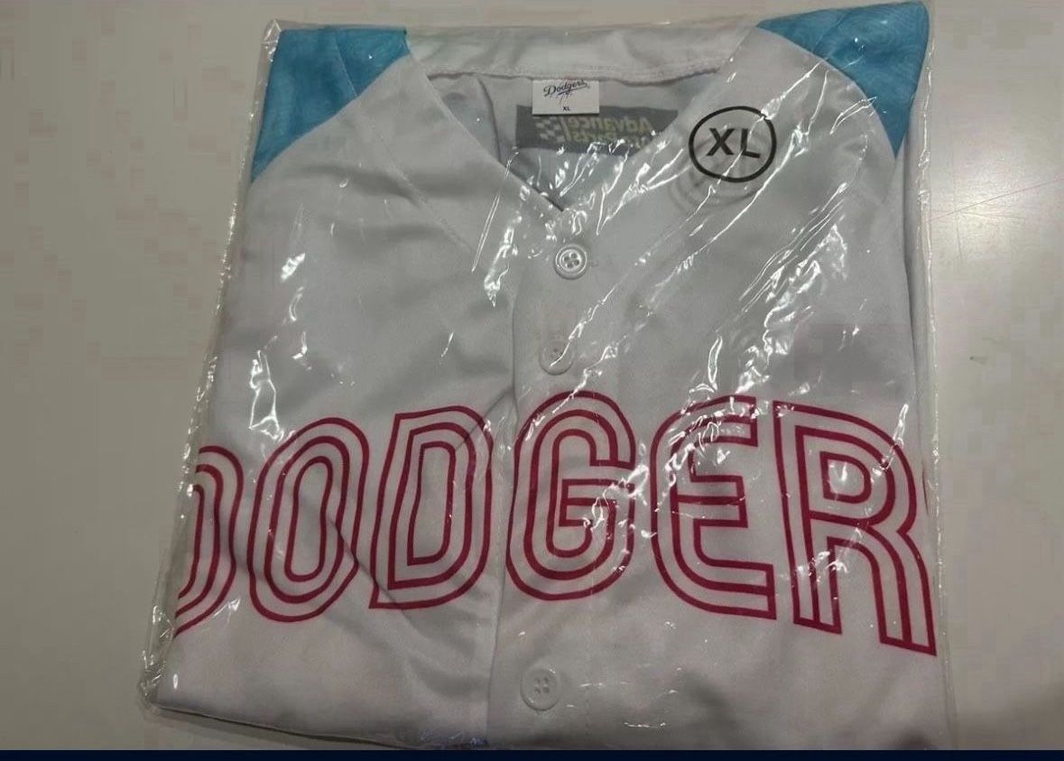 los angeles dodgers mexican heritage Jersey 8/15/2023 XL Mexico Stadium SGA