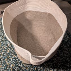 Large Cotton Rope Storage Basket