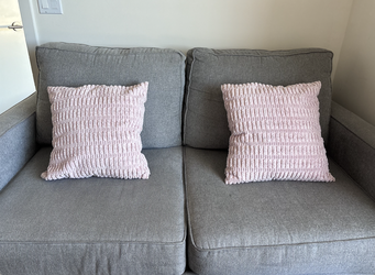 Grey Living Spaces Couch