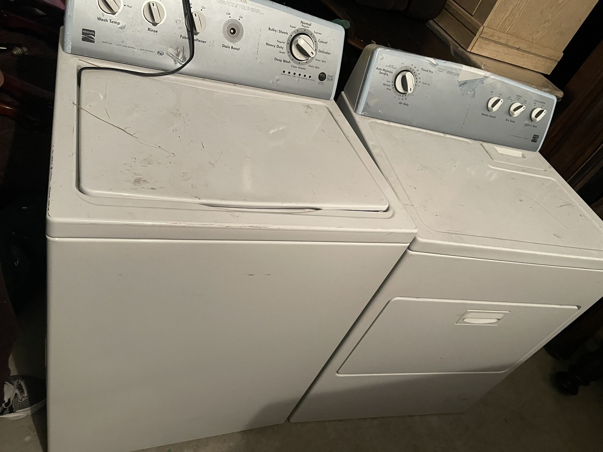 Washer And Dryer Set
