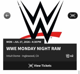 Monday Night Raw Tixs