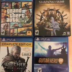Video Games PS4 Each