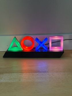 PlayStation Icons LED Light Lamp