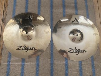 Zildjian 14" A Custom Hi-Hat Cymbals (Pair) Brand New