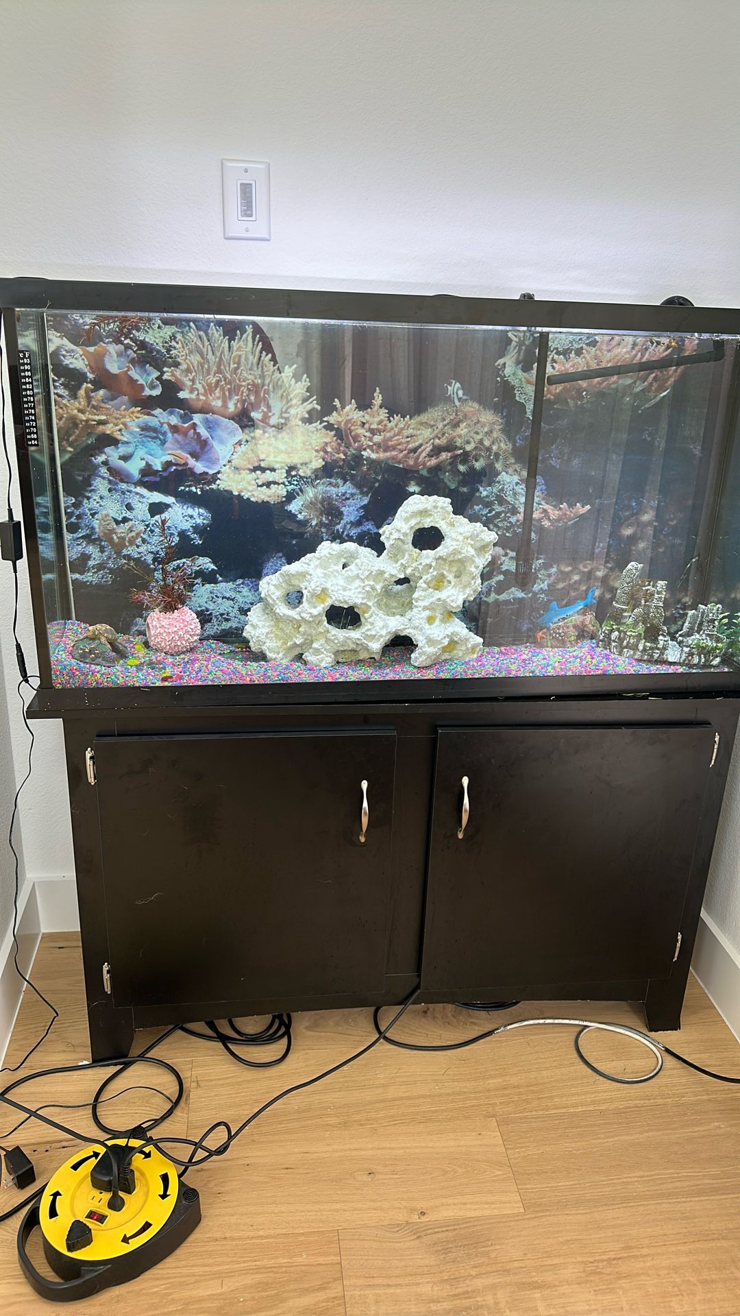 75 Gallon Fish Tank With Filter And Table