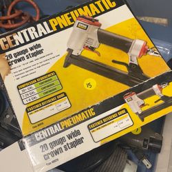 Central Pneumatic 029 Air Stapler.