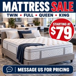 🛏️ MATTRESSES STARTING AT $79!