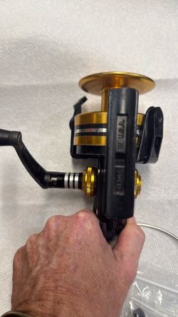 Penn Spinning Fishing Reel Black and Gold
