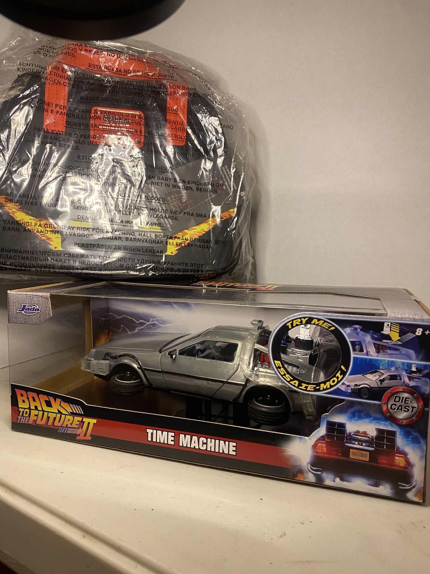 Universal Studios 40th Anniversary Back To The Future Loungefly Crossbody Bag