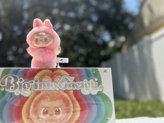 Authentic Pop Mart Big Into Energy Labubu Pendant Plushie