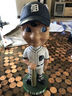 Detroit Tigers Boy Bobblehead Rare