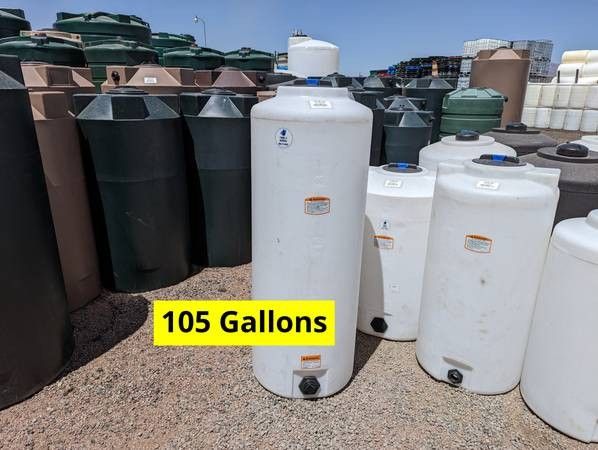 105 Gallon Norwesco Water Storage Tank