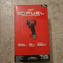 Milwaukee Fuel M18 3 /8   Compact impact  Wrench Tool Olny $140