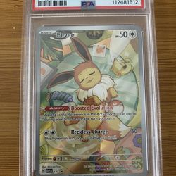 2025 POKEMON SVP EN-SV BLACK STAR PROMO #173 EEVEE PSA 10