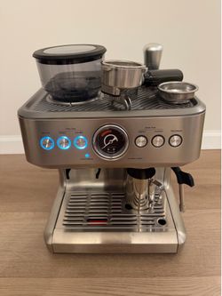 Chefman Crema Supreme Espresso Machine Stainless Steel