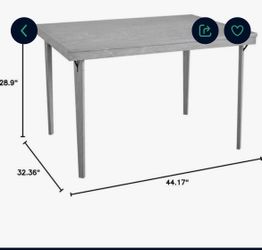 New Wooden Dining Table Gray