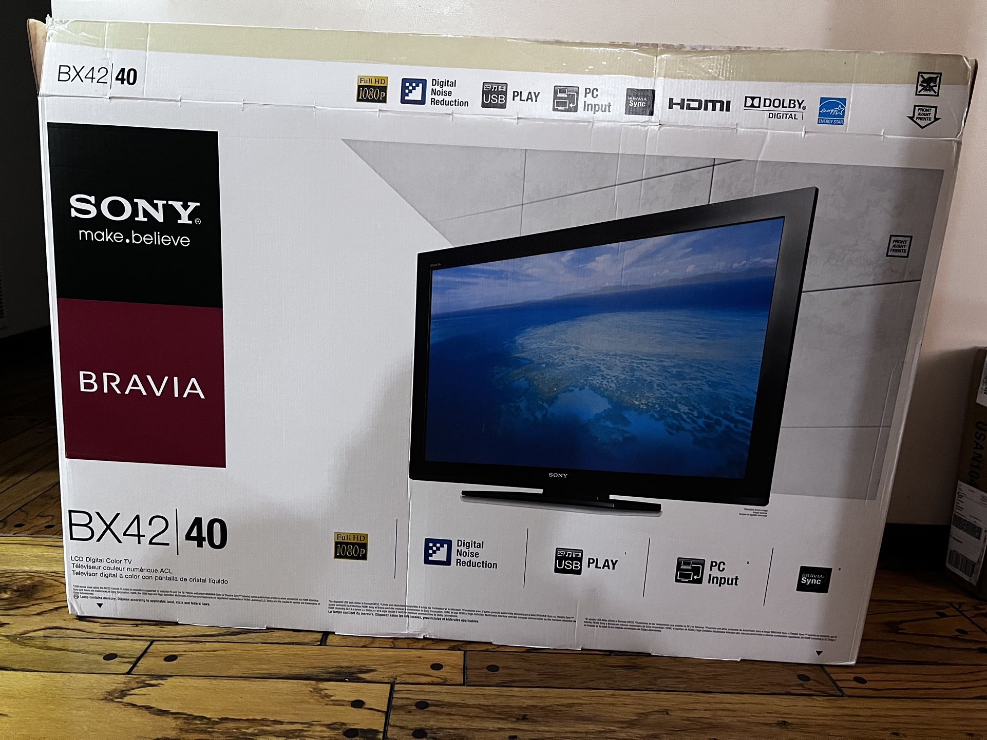 Sony Bravia 40” TV