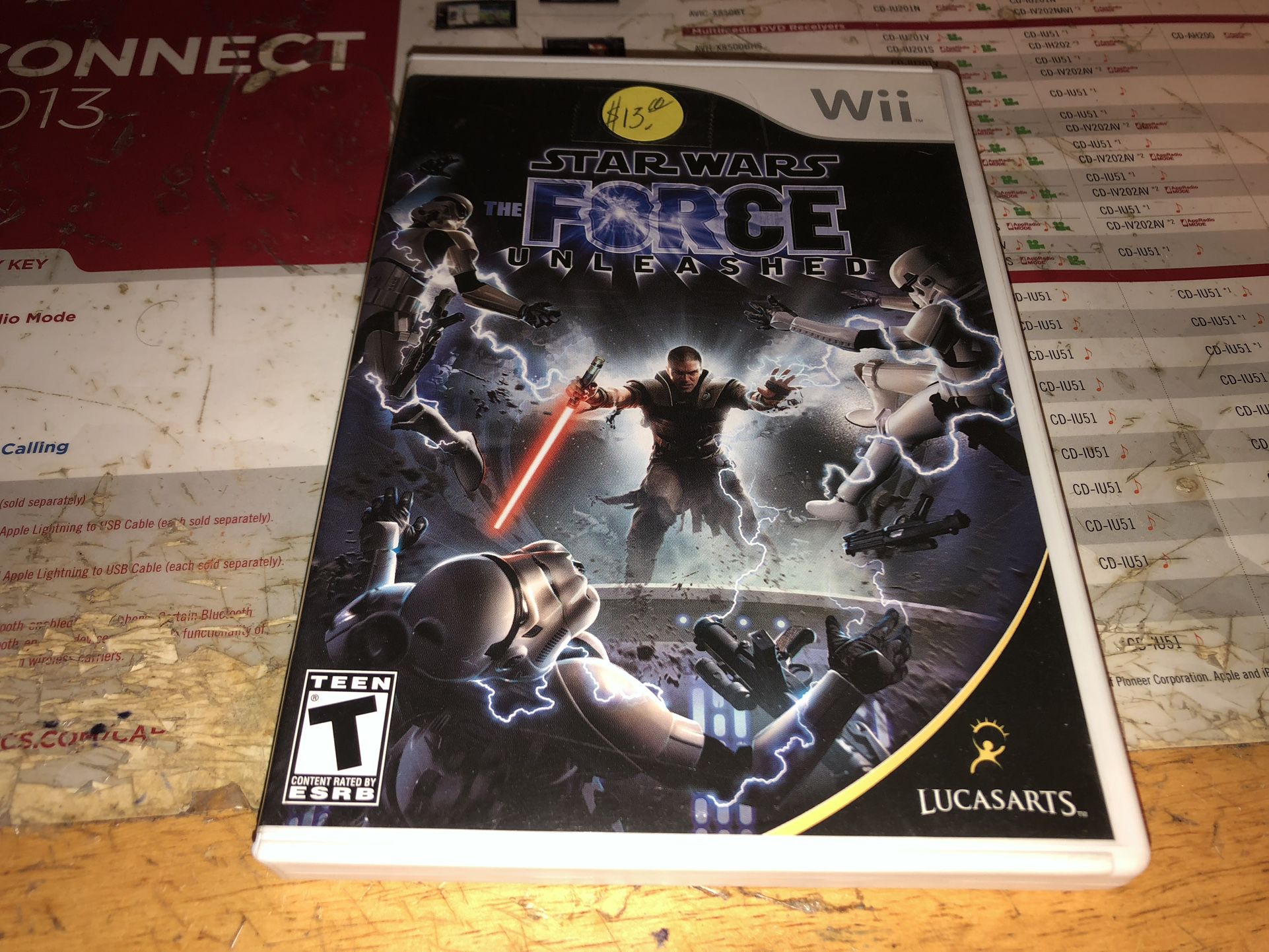 Wii Game Star ⭐️ Wars The Force Unleashed 