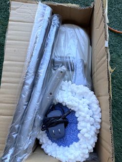 Electric pin mop