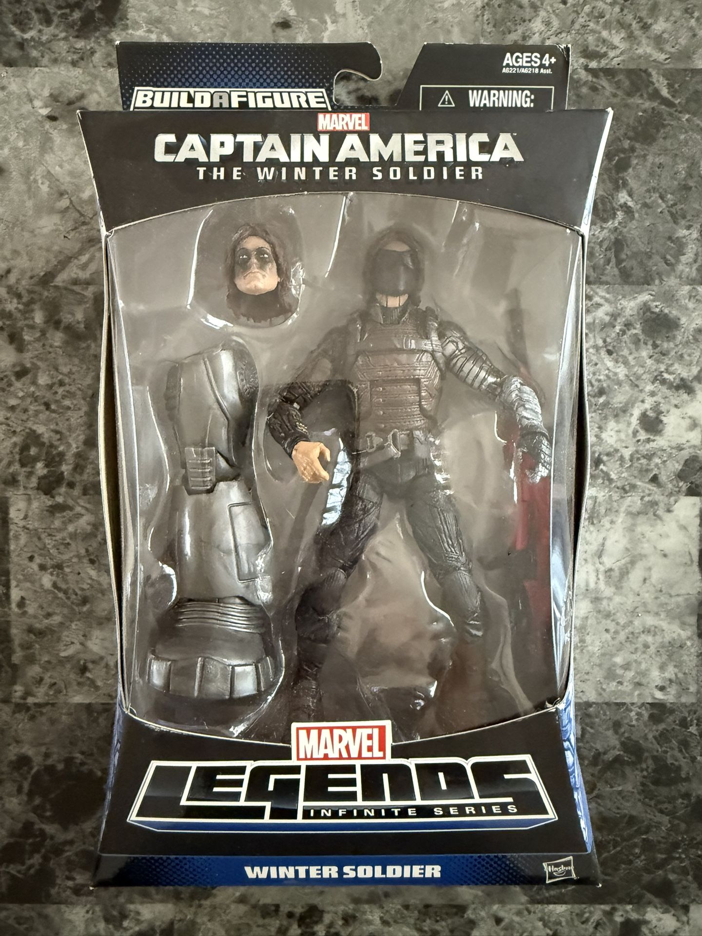 Marvel Legends Captain America Winter Soldier BAF Mandroid