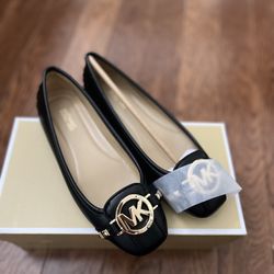Michael Kors Fulton Moc Flat Shoes Size 5