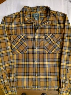 Woolrich Plaid Flannel Button-Up Shirt long sleeve size XXL