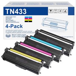 Toner Cartridge Set 4-Pack Replacement for Brother 