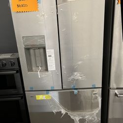 Frigidaire Stainless Steel Three Door Refrigerator