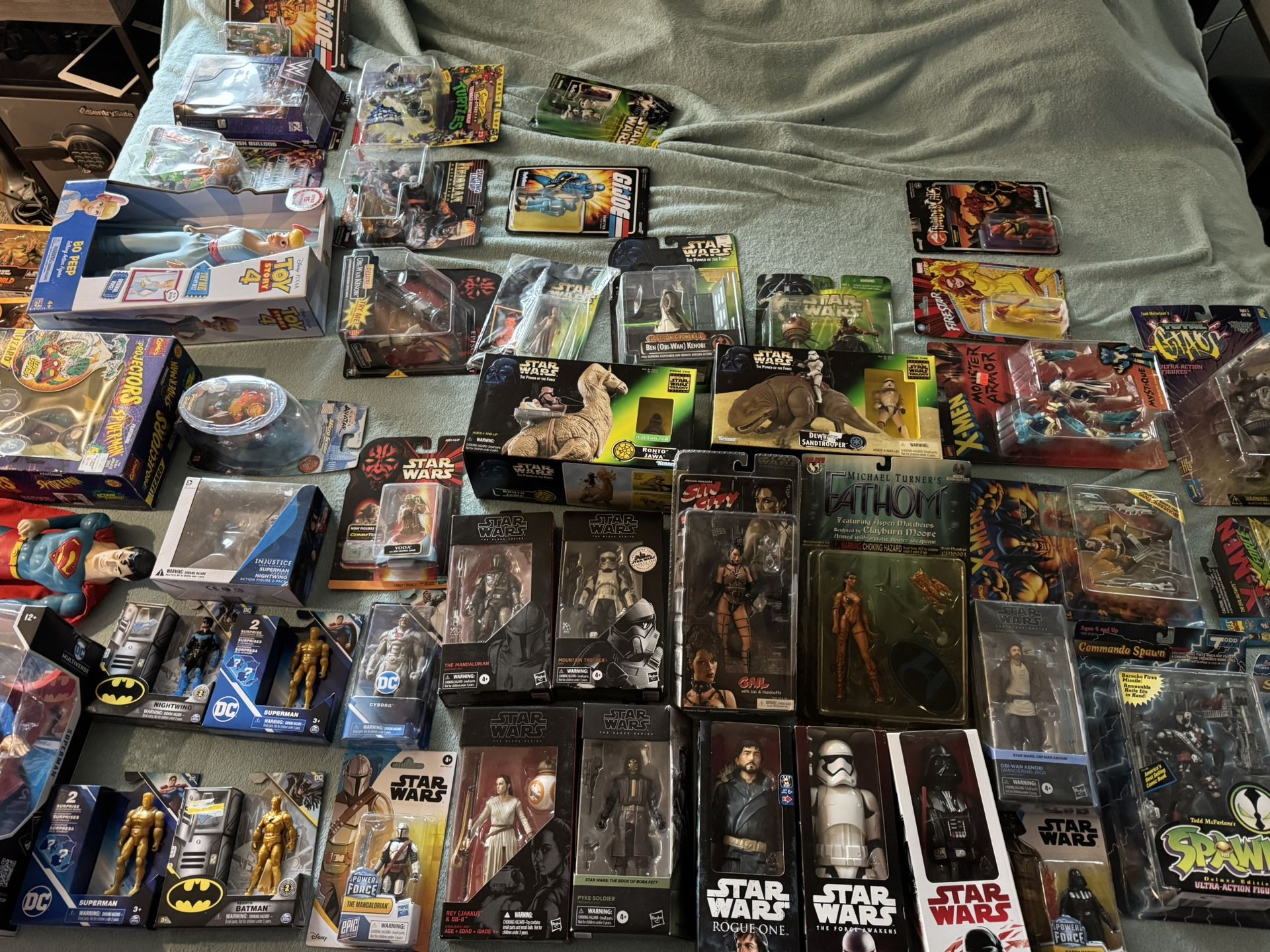 Huge Vintage Toy Collection Star Wars And More !