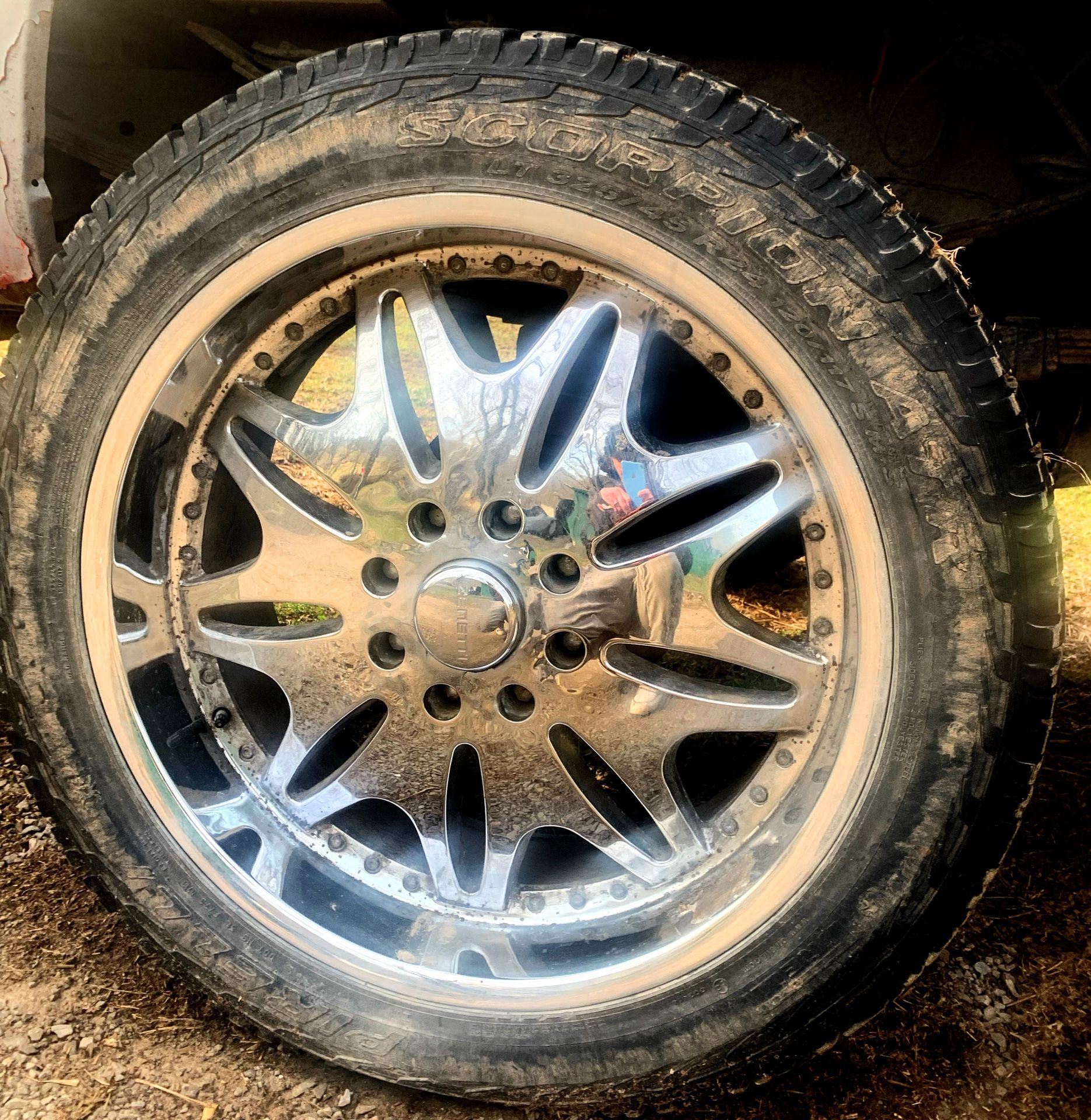 24” Zenetti Rims And Tires