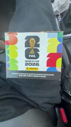 2026 FIFA World Cup panini sticker 25 pack box