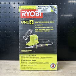 RYOBI ONE+ 18V 40-Watt Soldering Iron (Tool-Only)