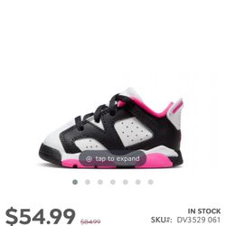 Babygirl Jordan’s And Nike