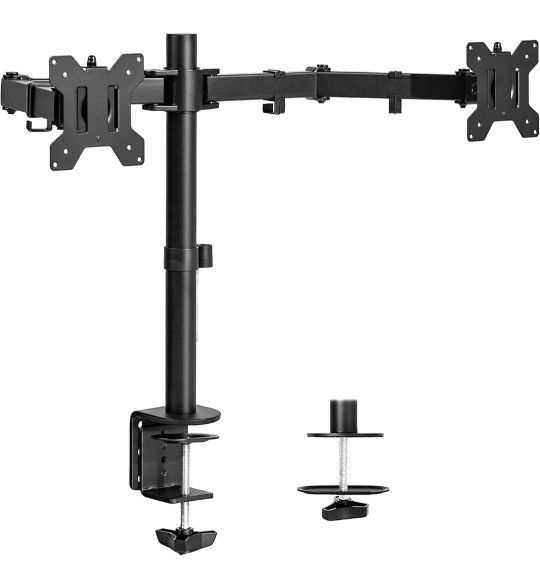 Computer Dual Monitor Desk Mount