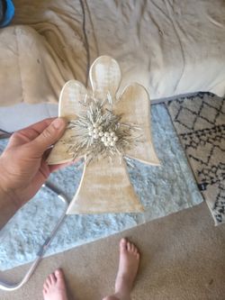 Wood Angel Decor