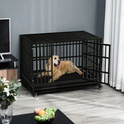 48” Heavy Duty Dog Crate Sta