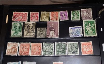 Vintage Foreign Stamps For Sale Some Cancelled Some Aren't And Some have Original Gum