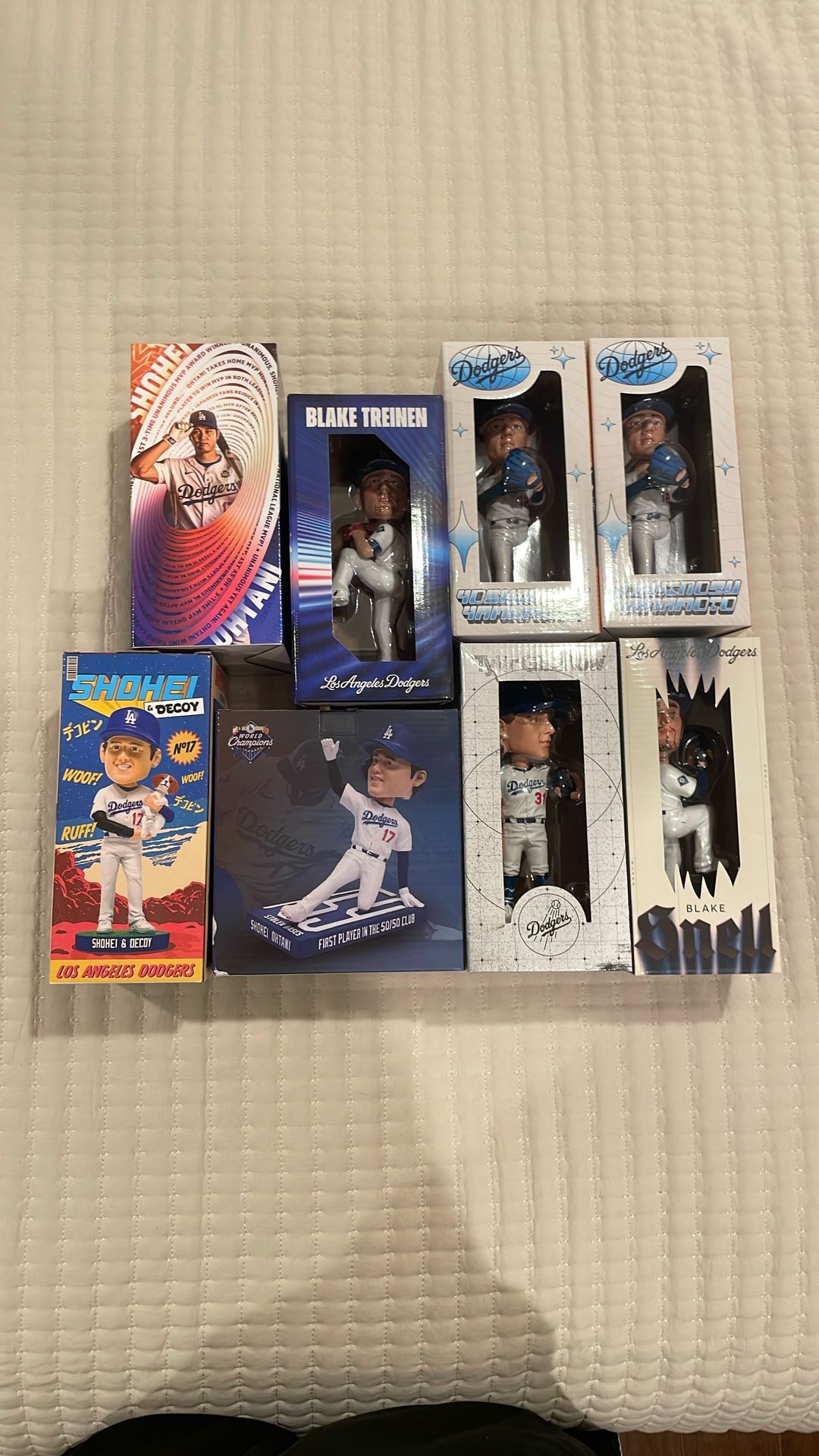 Dodger Pitchers Bobblehead Lot