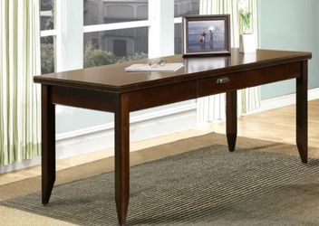 Solid Mahogany Executive Desk – 64” x 30” – Heavy Duty – $175 OBO