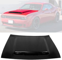 08-23 Dodge Challenger Demon Style Hood - Aluminum