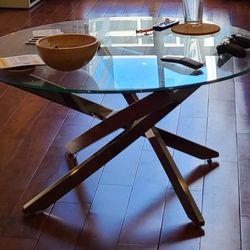 Contemporary Glass Coffee Table
