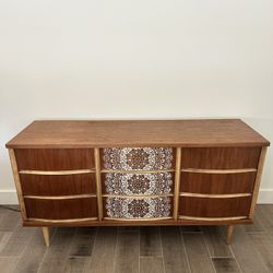 Custom 58” Walnut Dresser 