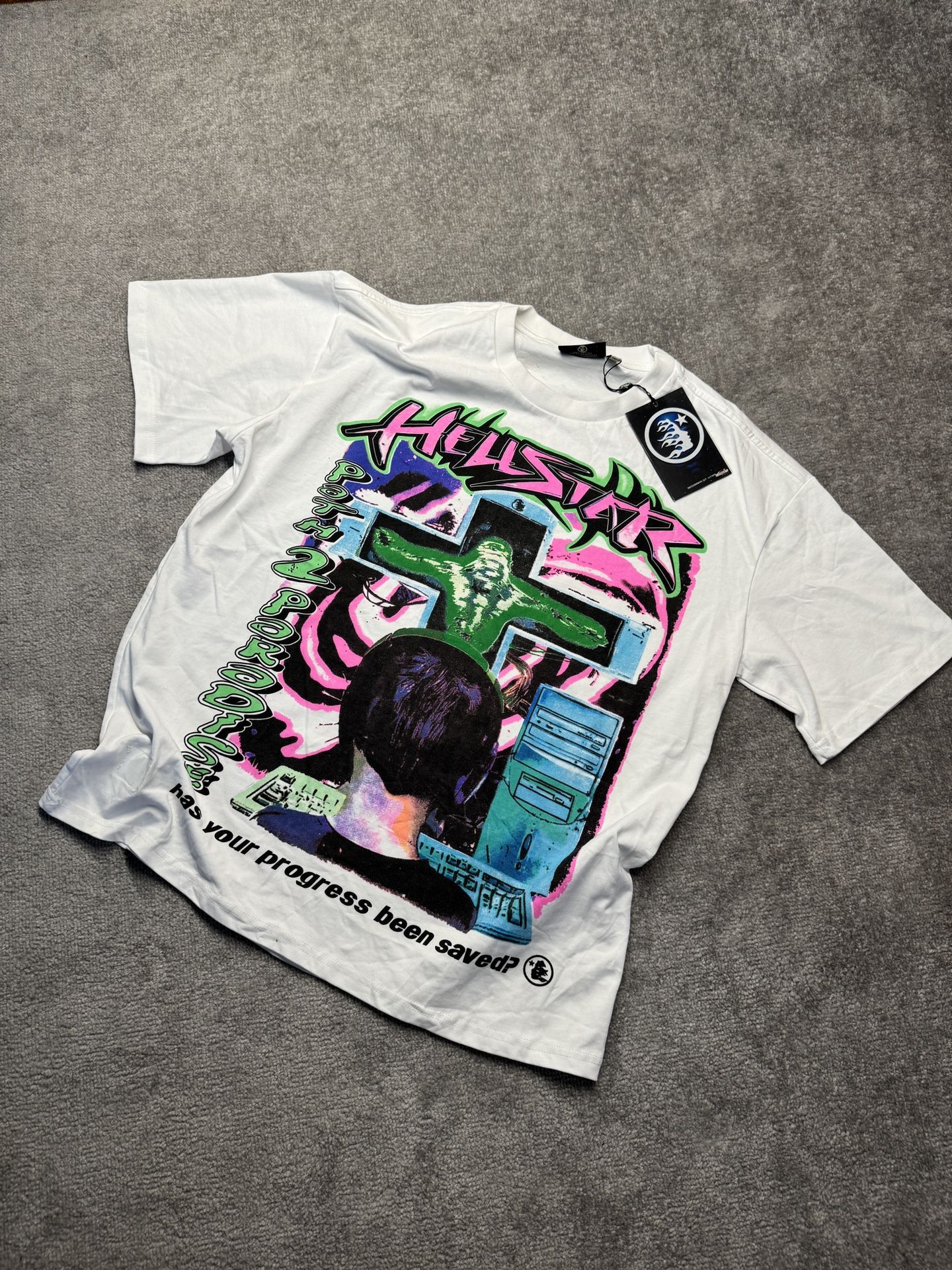 Hellstar Graphic Tee Brand New Size Large