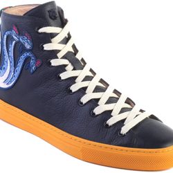 Authentic Gucci Men’s Hightop Size G9 Sneakers 