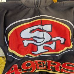 49ers Hoodie Poncho