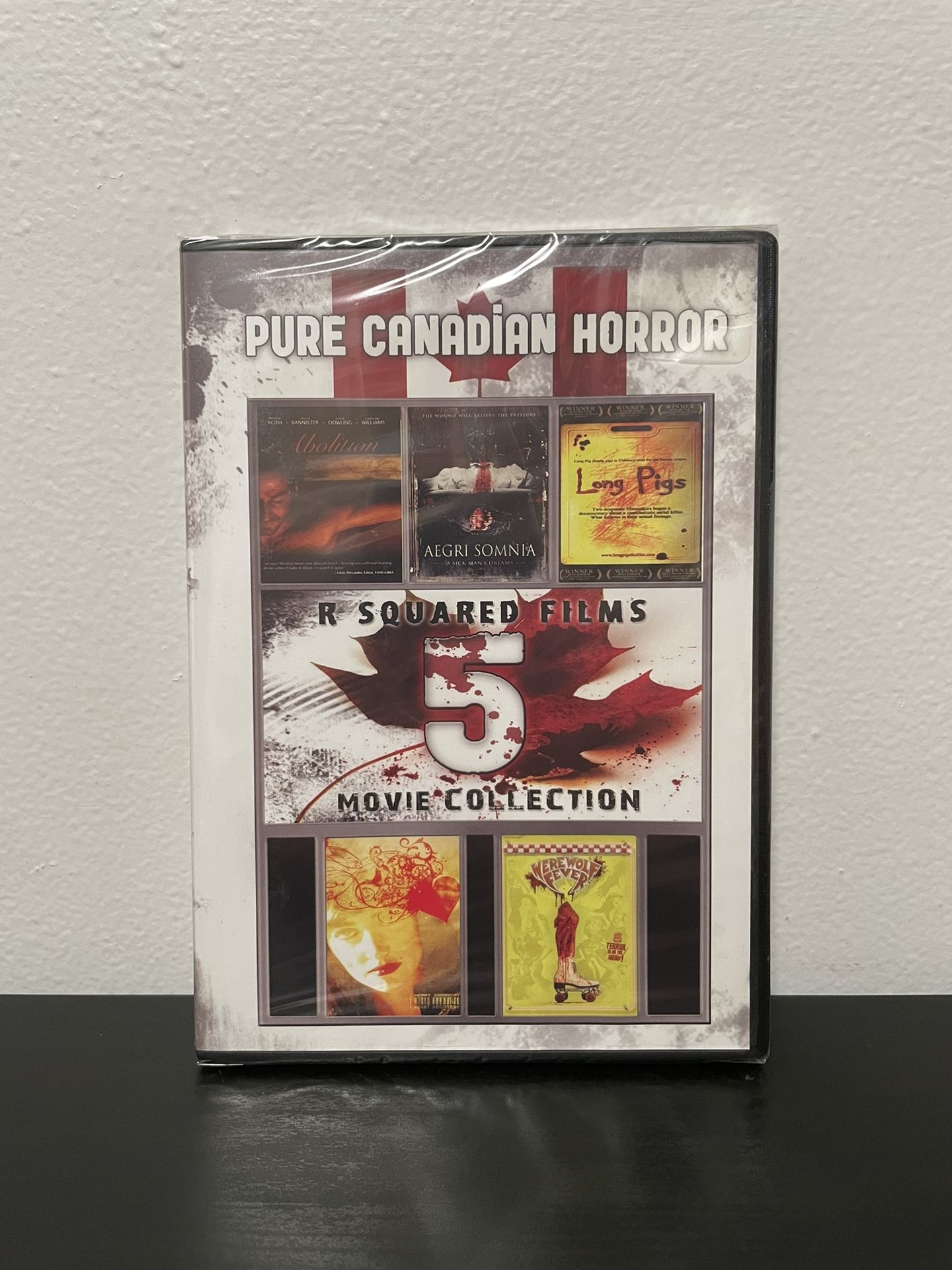 Pure Canadian Horror 5 Movie Collection DVD NEW SEALED Abolition Long Pigs