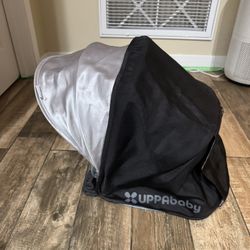 UPPAbaby Cruz V1 Canopy, black, FABRIC ONLY
